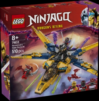 Slika LEGO® NINJAGO® 71833 Rasov i Arinov olujni supermlažnjak