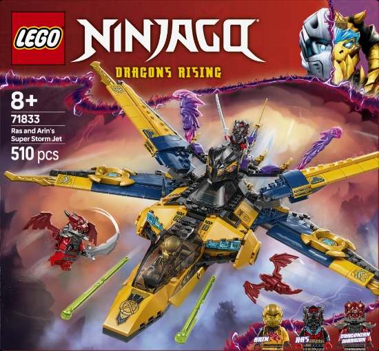 Slika LEGO® NINJAGO® 71833 Rasov i Arinov olujni supermlažnjak