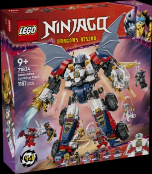 Slika LEGO® NINJAGO® 71834 Zaneov kombinirani ultrarobot