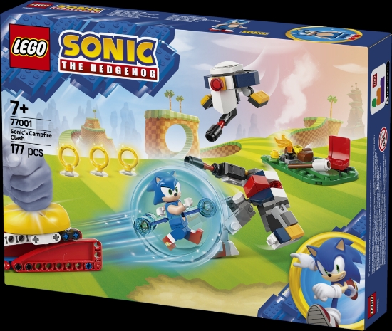 Slika LEGO® SONIC 77001 Sonic i sukob kraj logorske vatre