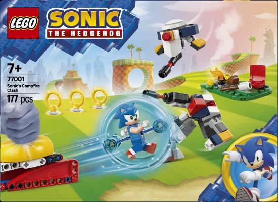 Slika LEGO® SONIC 77001 Sonic i sukob kraj logorske vatre