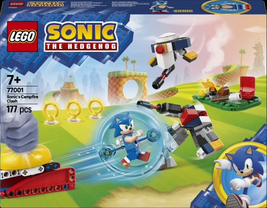 Slika LEGO® SONIC 77001 Sonic i sukob kraj logorske vatre