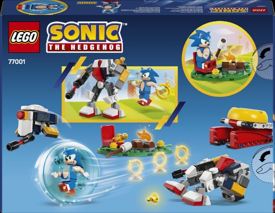 Slika LEGO® SONIC 77001 Sonic i sukob kraj logorske vatre