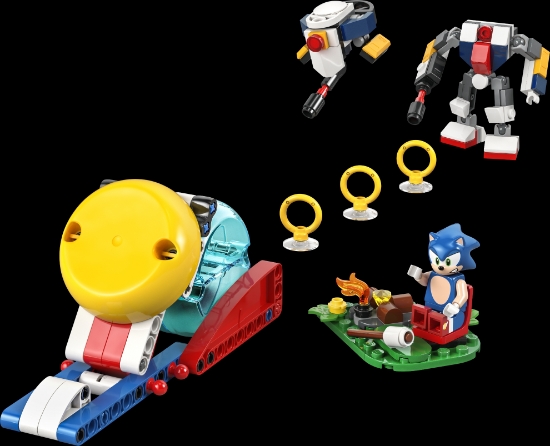 Slika LEGO® SONIC 77001 Sonic i sukob kraj logorske vatre