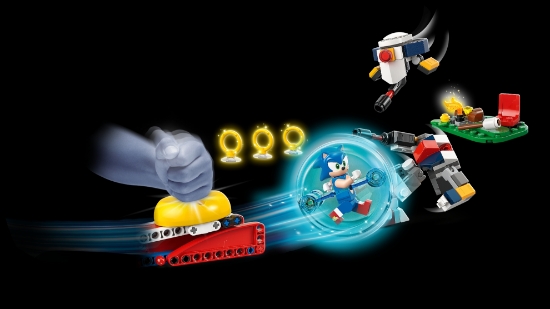 Slika LEGO® SONIC 77001 Sonic i sukob kraj logorske vatre