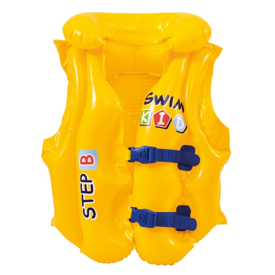 Slika Prsluk za plivanje, 46x42 cm, Swim Kid Step B