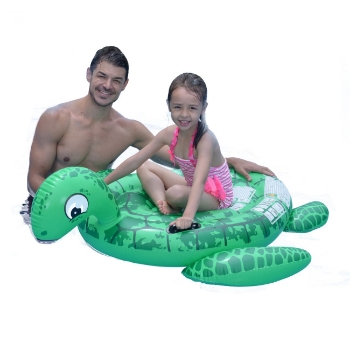 Prikažite detalje za Zračni madrac, 140x130cm, Kornjača Slika Zračni madrac, 140x130cm, Kornjača