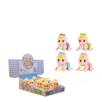 Prikažite detalje za Lutka beba puzalica s glazbom Slika Lutka beba puzalica s glazbom