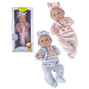 Prikažite detalje za Beba s kapicom i šalom, 41cm, 2s Slika Beba s kapicom i šalom, 41cm, 2s