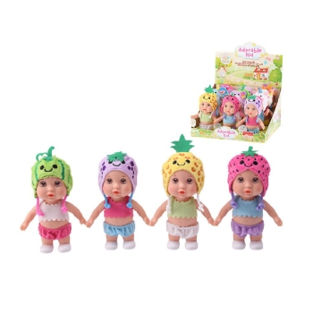 Slika Fruit friends 15cm 4s