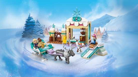 Slika LEGO® DISNEY PRINCESS™ 43256 Anina pustolovina na saonicama