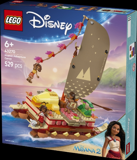 Slika LEGO® DISNEY PRINCESS™ 43270 Vaianin kanu za pustolovine