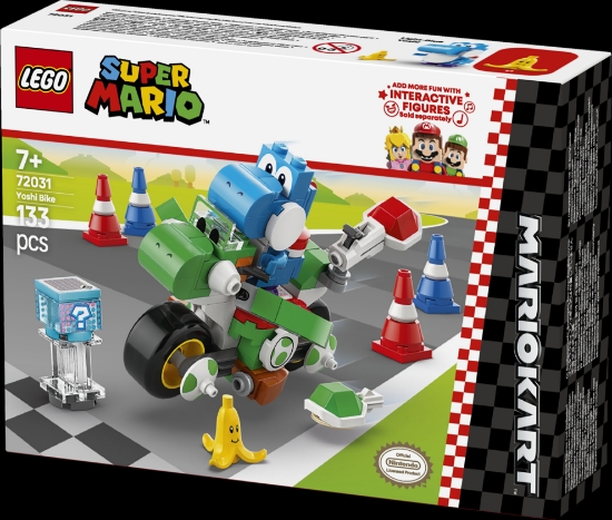 Slika LEGO® SUPER MARIO™ 72031 Mario Kart™ – Yoshi Bike