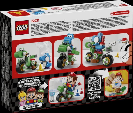 Slika LEGO® SUPER MARIO™ 72031 Mario Kart™ – Yoshi Bike