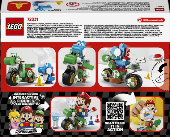 Slika LEGO® SUPER MARIO™ 72031 Mario Kart™ – Yoshi Bike