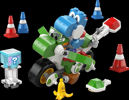 Slika LEGO® SUPER MARIO™ 72031 Mario Kart™ – Yoshi Bike