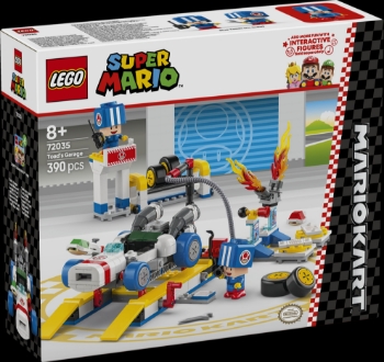Slika LEGO® SUPER MARIO™ 72035 Mario Kart™ – Toad s garažom