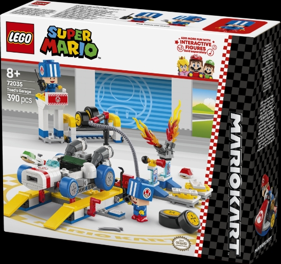 Slika LEGO® SUPER MARIO™ 72035 Mario Kart™ – Toad s garažom