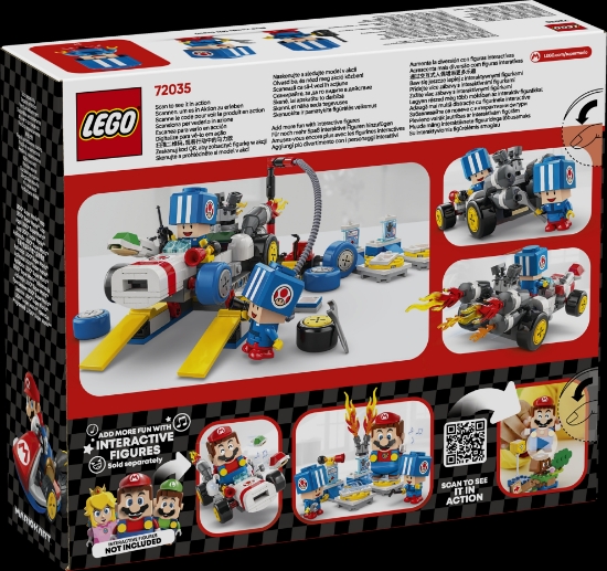Slika LEGO® SUPER MARIO™ 72035 Mario Kart™ – Toad s garažom