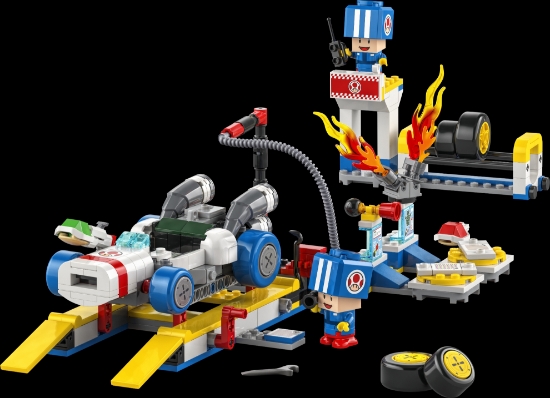 Slika LEGO® SUPER MARIO™ 72035 Mario Kart™ – Toad s garažom