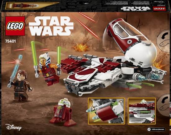 Slika LEGO® STAR WARS™ 75401 Ahsokin Jedi presretač™
