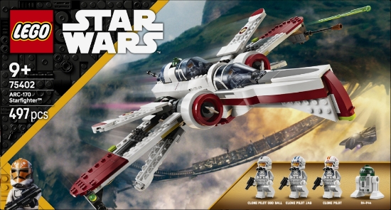 Slika LEGO® STAR WARS™ 75402 Zvjezdani lovac™ ARC-170