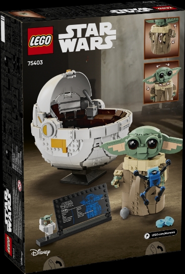 Slika LEGO® STAR WARS™ 75403 Grogu™ s lebdećim kolicima