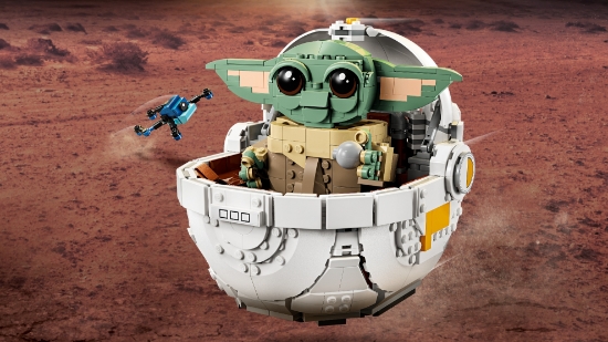 Slika LEGO® STAR WARS™ 75403 Grogu™ s lebdećim kolicima