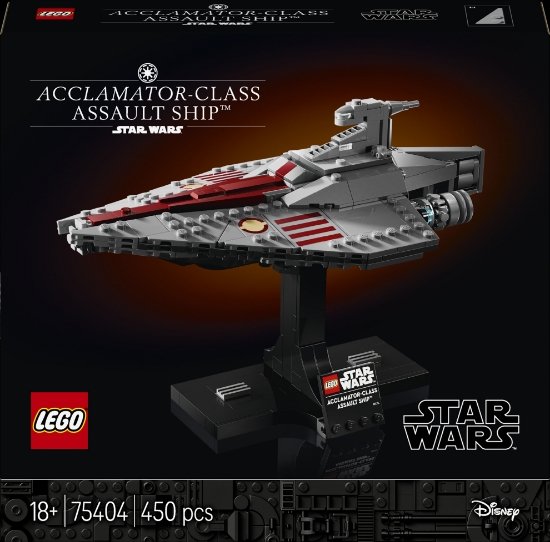 Slika LEGO® STAR WARS™ 75404 Jurišni brod™ klase Acclamator