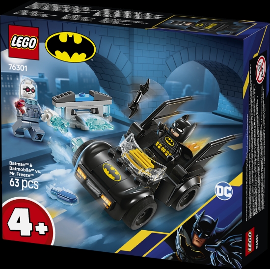 Slika LEGO® SUPER HEROES 76301 Batman™ i Batmobile™ protiv Mr. Freezea™