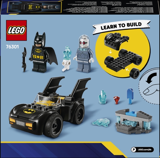 Slika LEGO® SUPER HEROES 76301 Batman™ i Batmobile™ protiv Mr. Freezea™