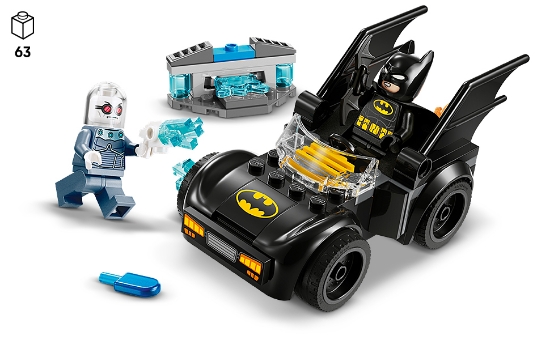 Slika LEGO® SUPER HEROES 76301 Batman™ i Batmobile™ protiv Mr. Freezea™
