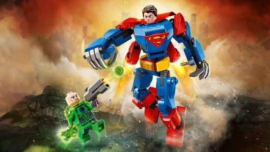 Slika LEGO® SUPER HEROES 76302 Mehanički Superman™ protiv Lexa Luthora™