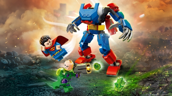 Slika LEGO® SUPER HEROES 76302 Mehanički Superman™ protiv Lexa Luthora™