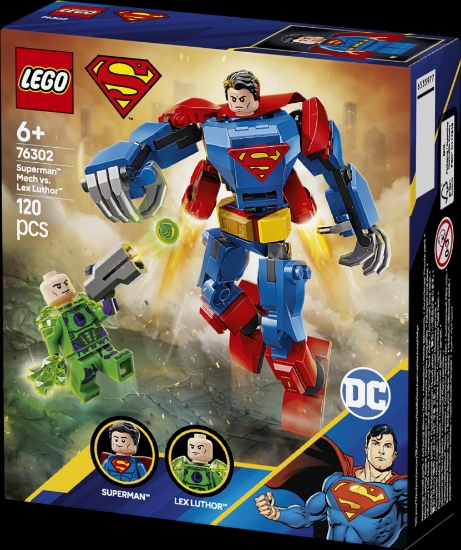 Slika LEGO® SUPER HEROES 76302 Mehanički Superman™ protiv Lexa Luthora™