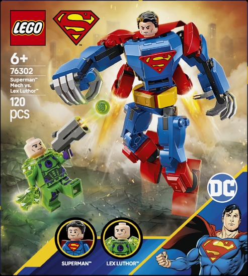Slika LEGO® SUPER HEROES 76302 Mehanički Superman™ protiv Lexa Luthora™