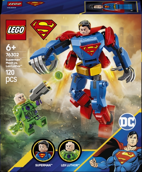 Slika LEGO® SUPER HEROES 76302 Mehanički Superman™ protiv Lexa Luthora™