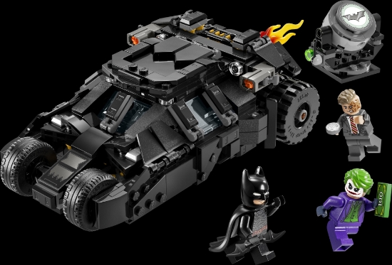 Slika LEGO® SUPER HEROES 76303 Batman™ s Tumblerom protiv Two Facea™ i Jokera™