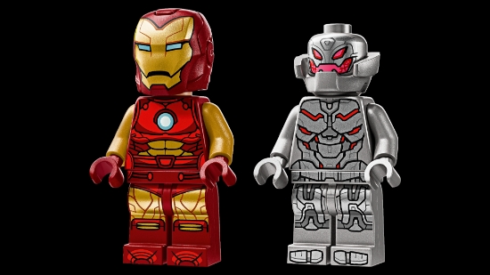 Slika LEGO® SUPER HEROES 76307 Mehanički Iron Man protiv Ultrona