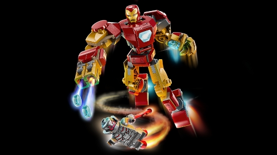 Slika LEGO® SUPER HEROES 76307 Mehanički Iron Man protiv Ultrona