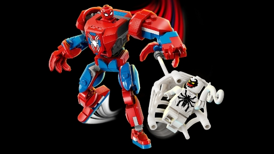 Slika LEGO® SUPER HEROES 76308 Mehanički Spider-Man protiv Anti-Venoma