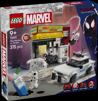 Slika LEGO® SUPER HEROES 76311 Spider-svijet: Miles Morales protiv Spota