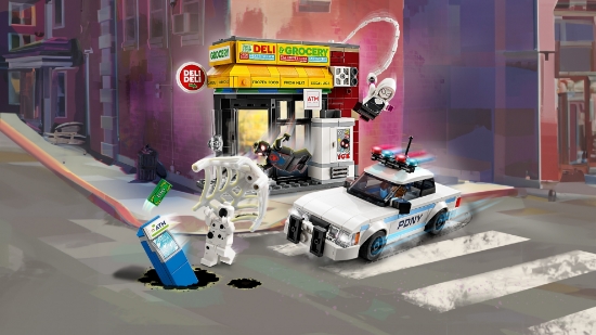 Slika LEGO® SUPER HEROES 76311 Spider-svijet: Miles Morales protiv Spota
