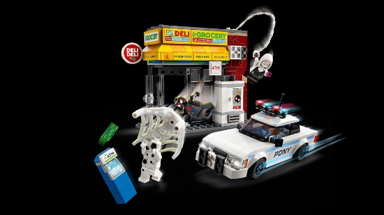 Slika LEGO® SUPER HEROES 76311 Spider-svijet: Miles Morales protiv Spota