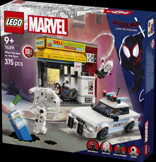 Slika LEGO® SUPER HEROES 76311 Spider-svijet: Miles Morales protiv Spota