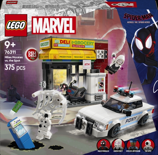 Slika LEGO® SUPER HEROES 76311 Spider-svijet: Miles Morales protiv Spota