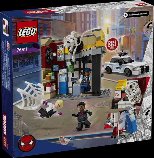 Slika LEGO® SUPER HEROES 76311 Spider-svijet: Miles Morales protiv Spota