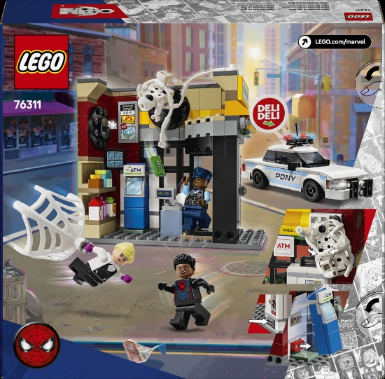 Slika LEGO® SUPER HEROES 76311 Spider-svijet: Miles Morales protiv Spota