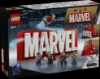 Slika LEGO® SUPER HEROES 76313 Logotip MARVEL i figurice