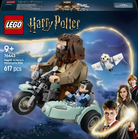 Slika LEGO® HARRY POTTER™ 76443 Hagrid™ i Harry na motociklu